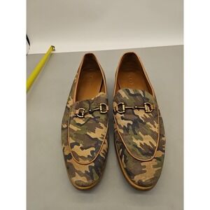 TAFT Russell Tassel Loafer Dress Shoes in Camo Leather Size 44 US 11